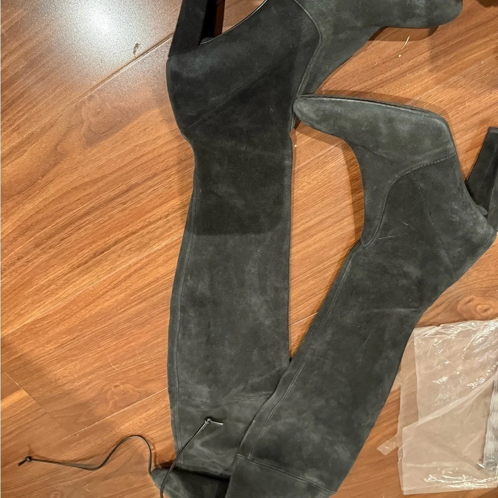 Stuart Weitzman / Highland over the knee suede heeled Boot 7